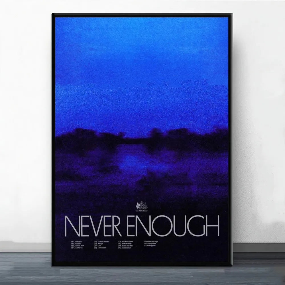 Daniel Caesar Never Enough Poster Painting Wall Pictures For Living Room Decor Sticker