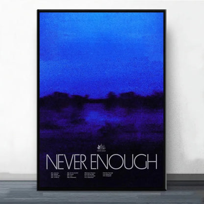 Daniel Caesar Never Enough Poster Painting Wall Pictures For Living Room Decor Sticker