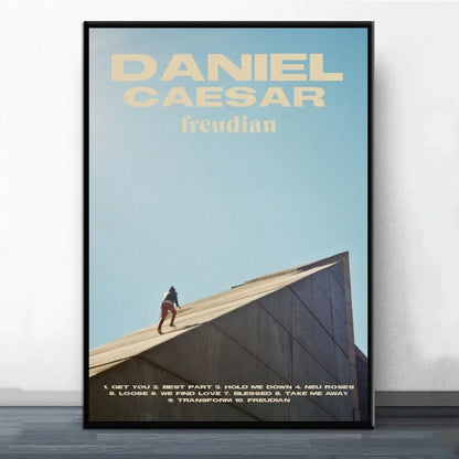 Daniel Caesar Never Enough Poster Painting Wall Pictures For Living Room Decor Sticker