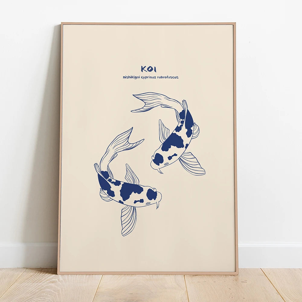 Poster Koi Fish