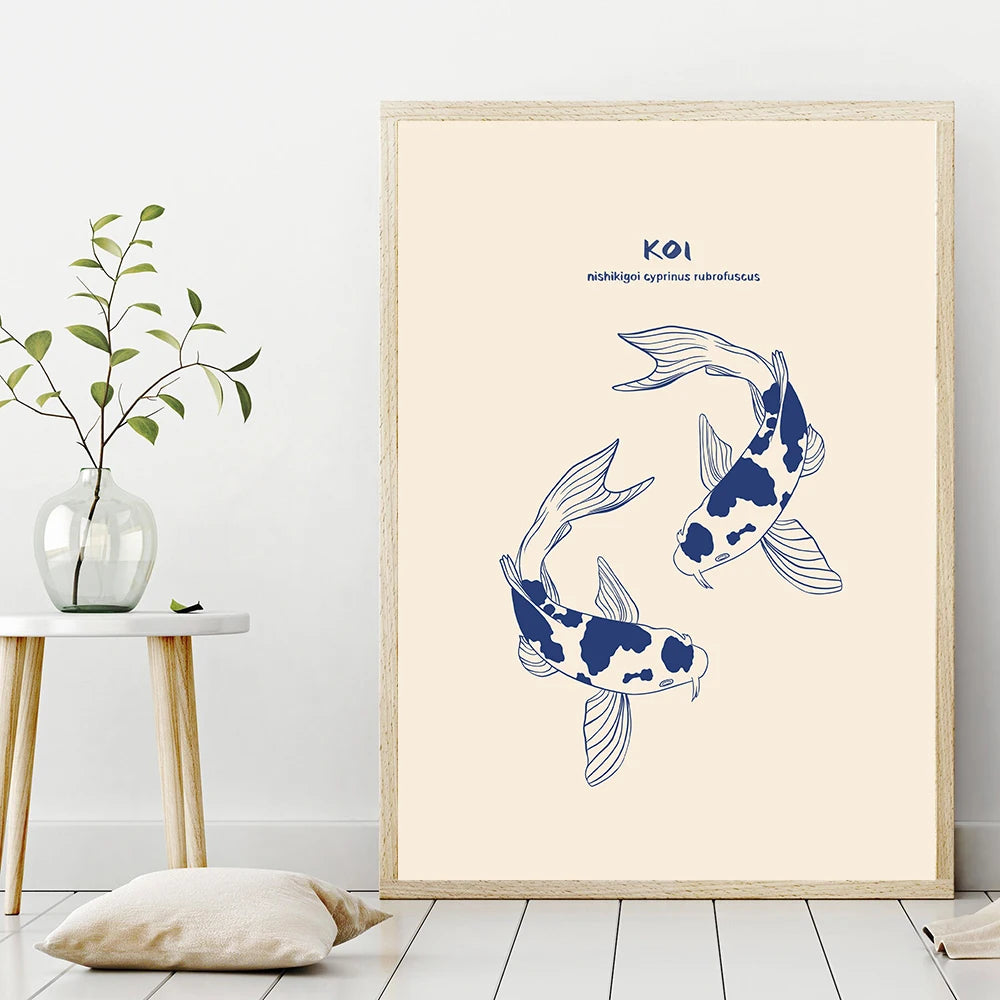 Poster Koi Fish