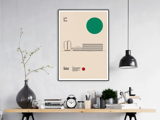 Poster - Bauhaus Building